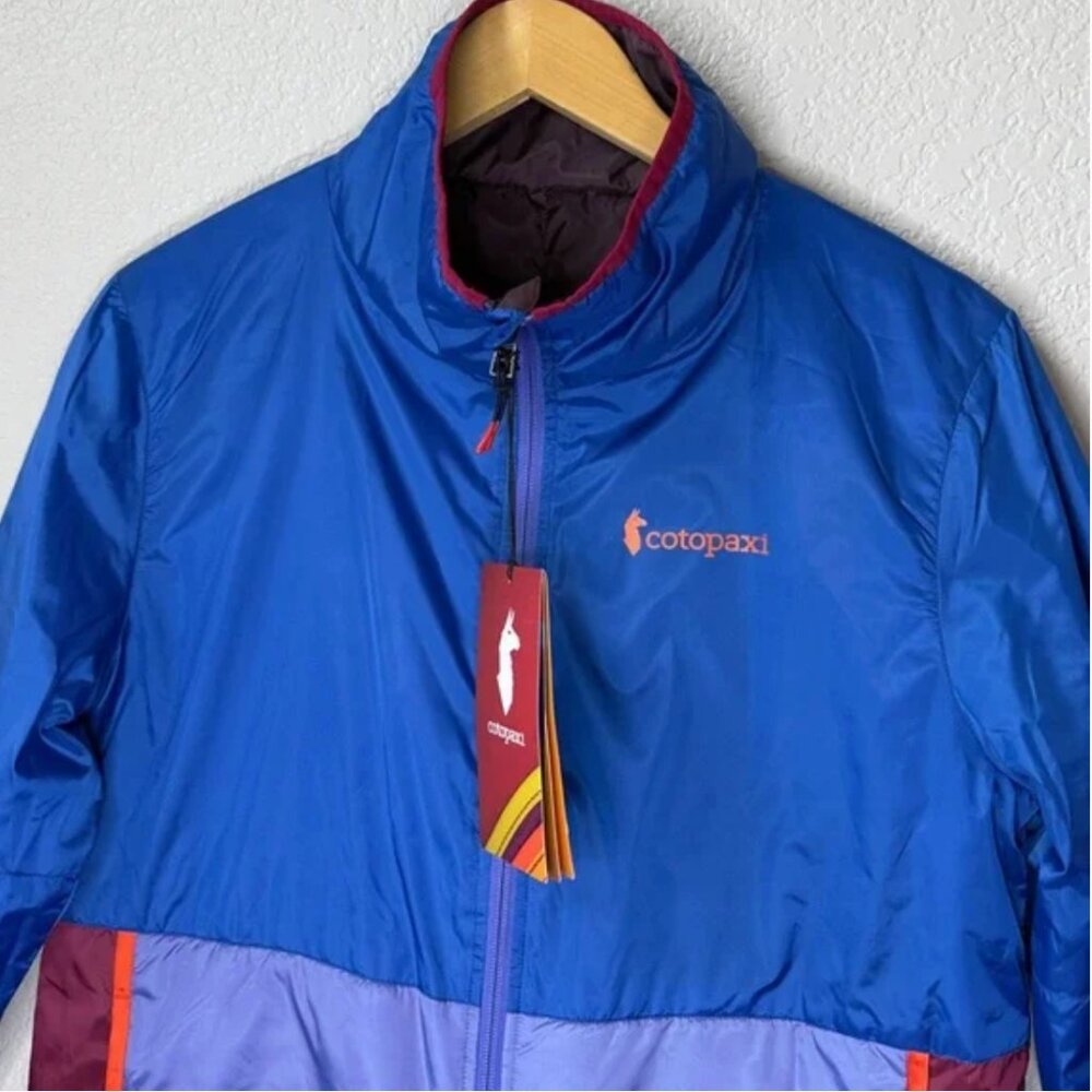 Cotopaxi Teca Calido Jacket Reversible Spacey Blue Size Small (NWT!!)